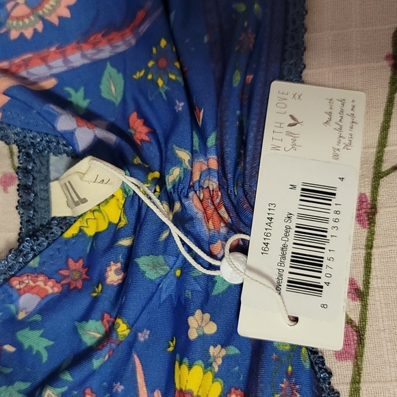 Spell Lovebird undie set Deep Sky - Picture 4 of 5